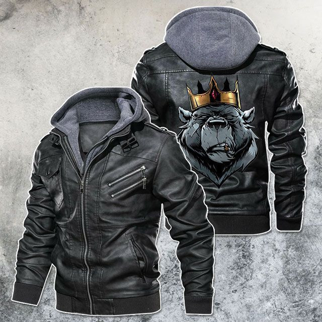 This leather Jacket will look great on you and make you stand out from the crowd 481