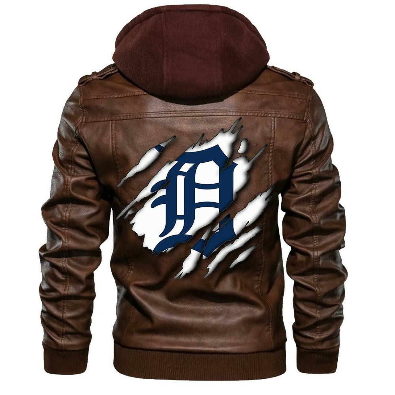 This leather Jacket will look great on you and make you stand out from the crowd 365