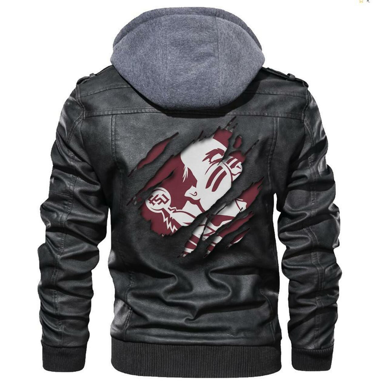 This leather Jacket will look great on you and make you stand out from the crowd 13