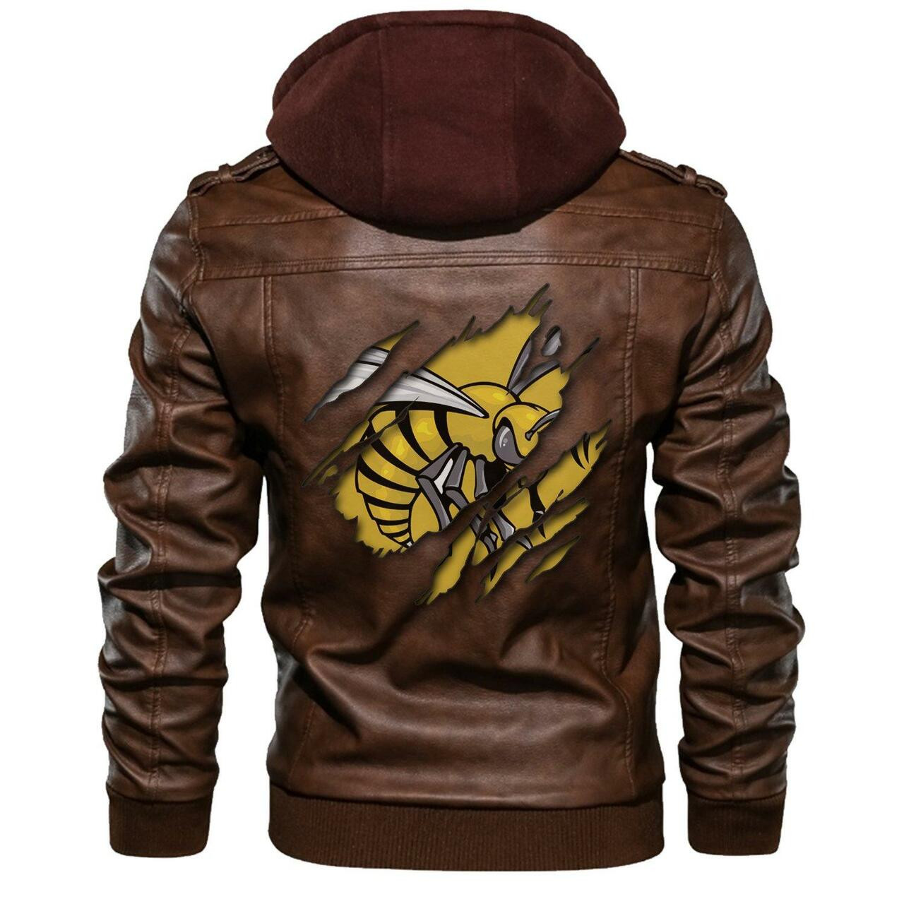 Top 200+ leather jacket so cool for your man 267