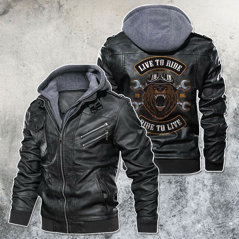 Top 200+ leather jacket so cool for your man 487