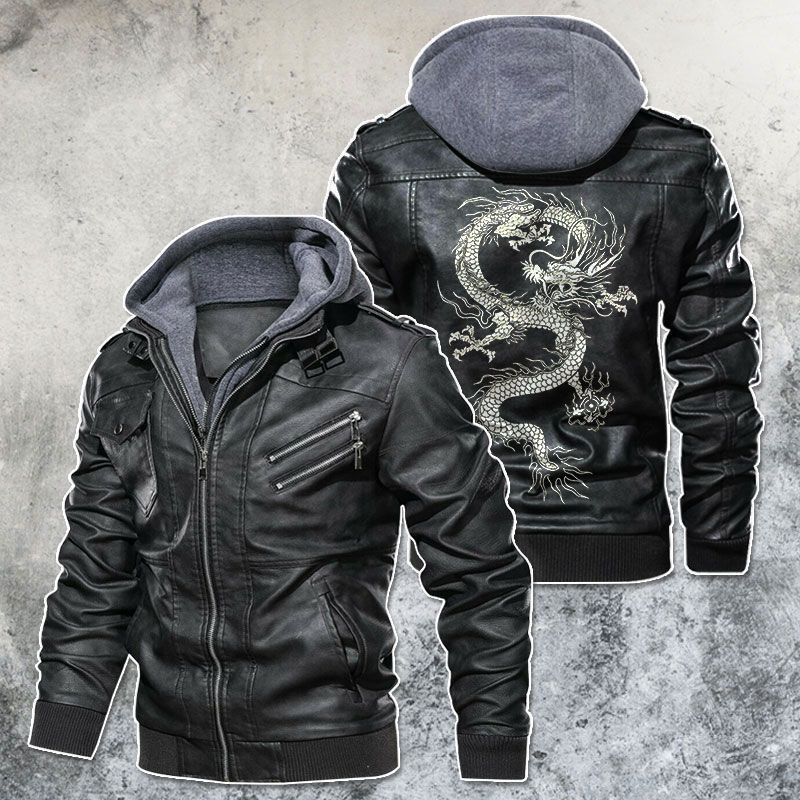 Top 200+ leather jacket so cool for your man 455