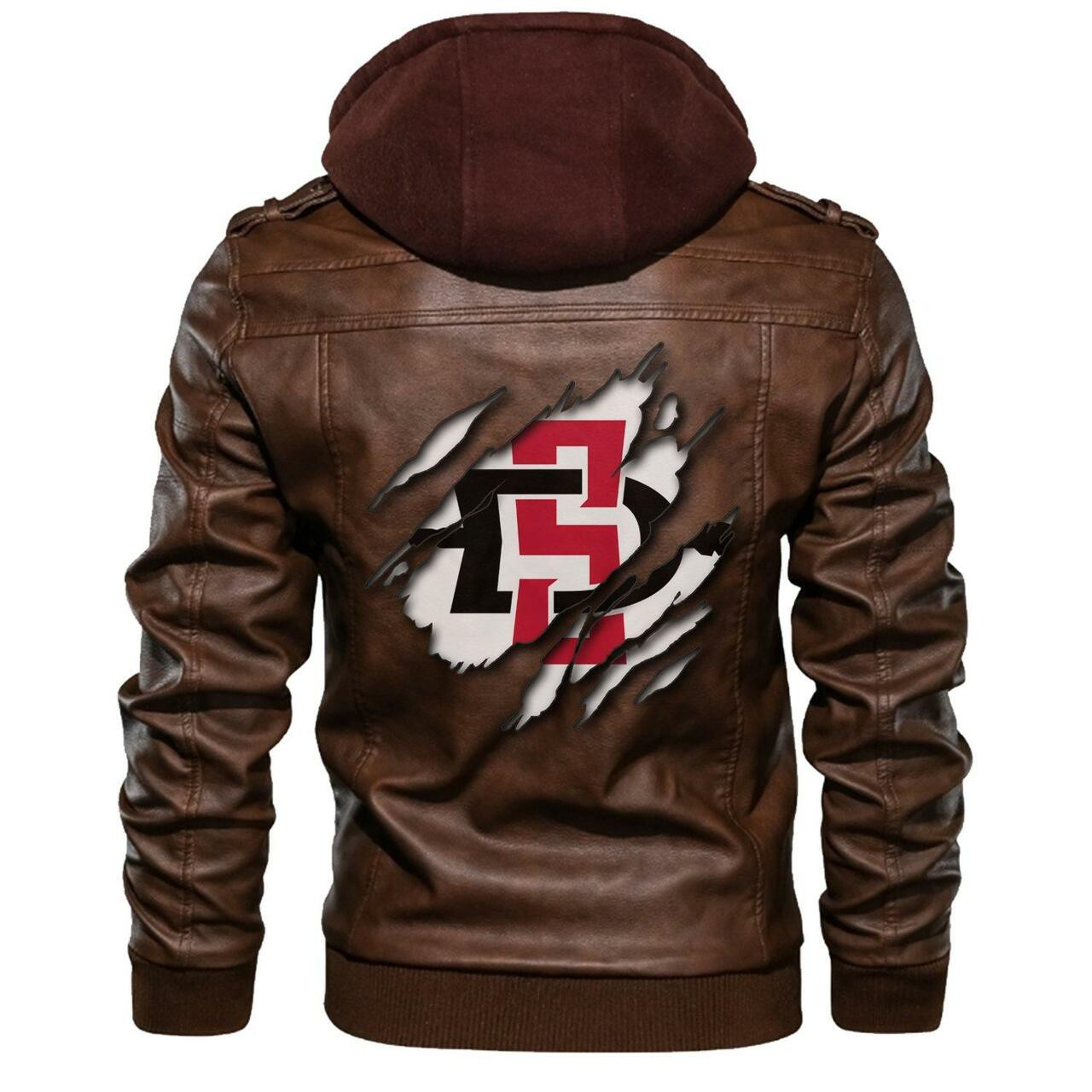 This leather Jacket will look great on you and make you stand out from the crowd 267