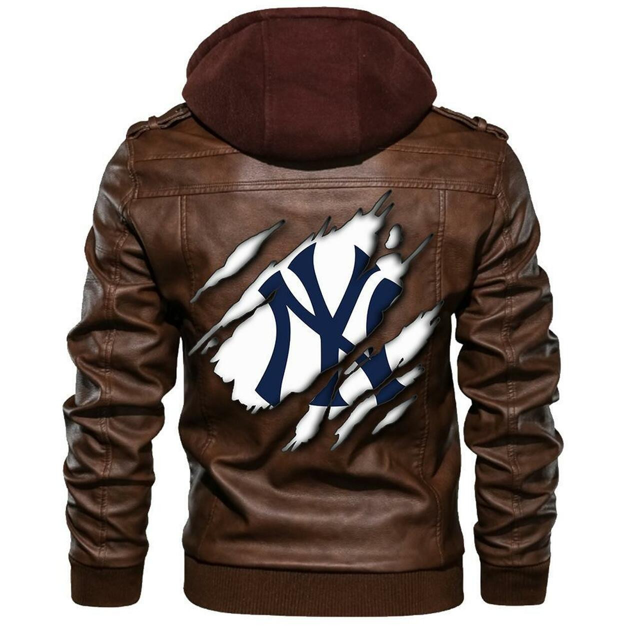 Nice leather jacket For you 257
