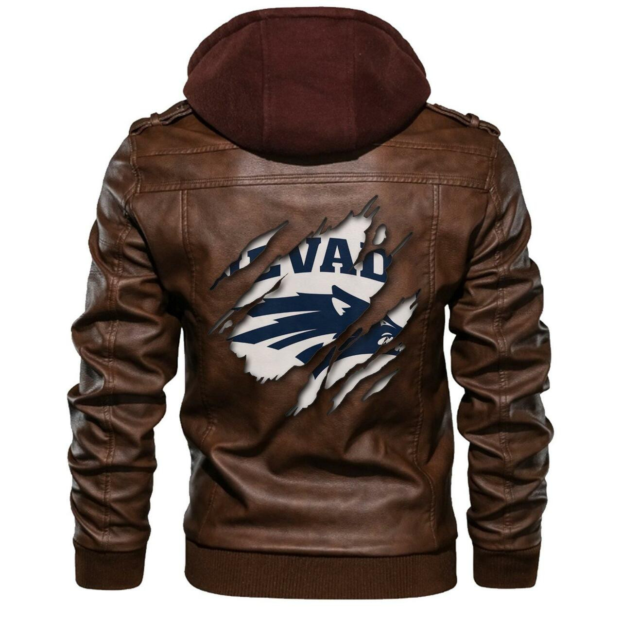 Nice leather jacket For you 177