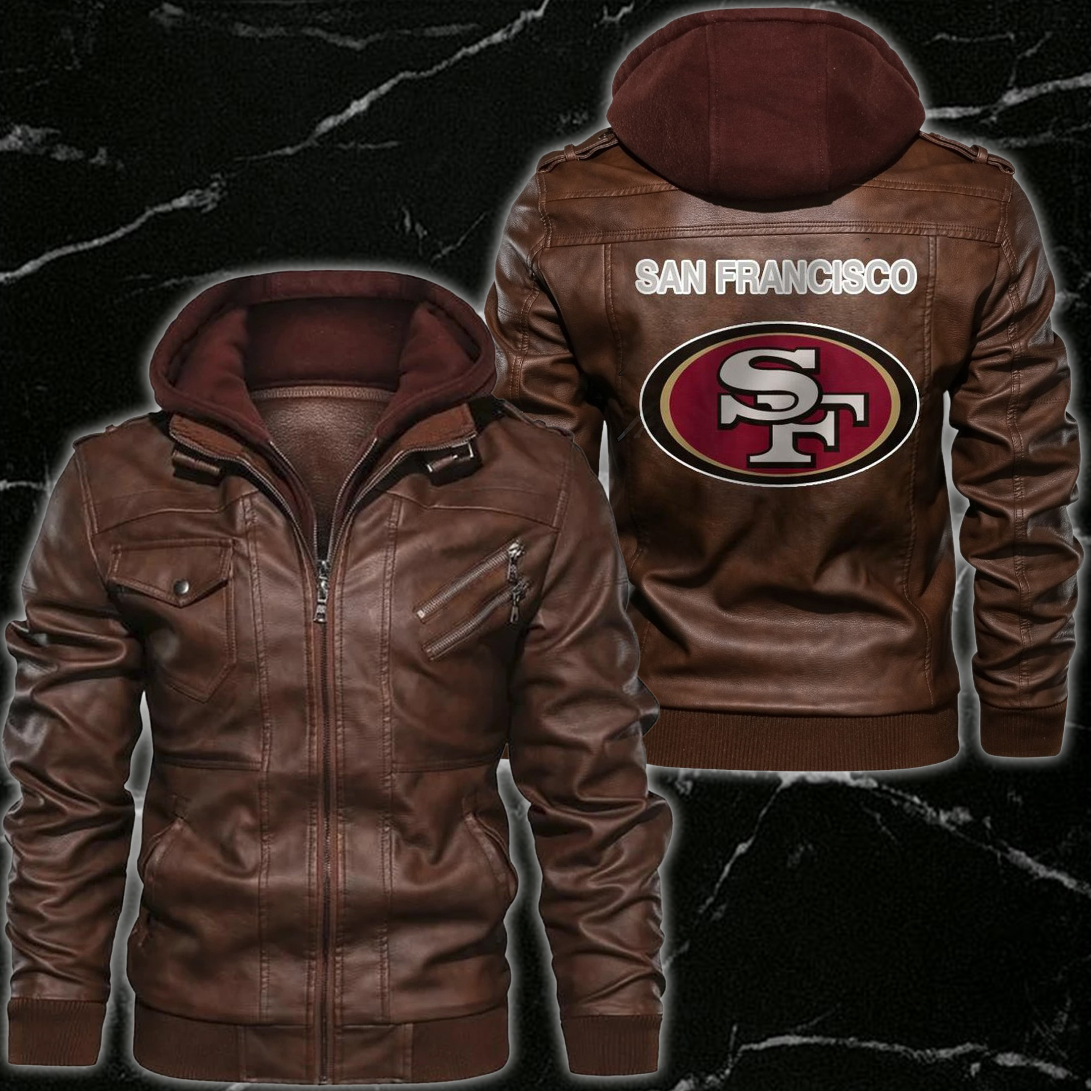 Nice leather jacket For you 156