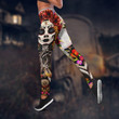 All Over Printed Day Of The Dead Catrina Outfit For Women HHT03092006-MEI - Amaze Style™-Apparel