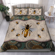 Bee Mandala All Over Printed  Bedding Set MEI - Amaze Style™-Bedding Set