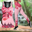 Beautiful In October We Wear Pink Flamingo Yoga Outfit For Women MEI08282003-MEI - Amaze Style™-Apparel