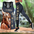 Love Horse Combo Tank + Legging Pi150404 - Amaze Style™-Apparel