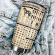Horse  Knowledge Stainless Steel Tumbler TA031615 - Amaze Style™-