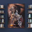 Knight Lion 3D All Over Printed Poster Vertical - Amaze Style™