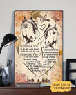 Horse I Choose You Custom Name 3D All Over Printed Poster Vertical - Amaze Style™-Poster