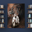 Jesus Lion 3D All Over Printed Poster Vertical - Amaze Style™
