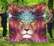 Lion 3D All Over Printed Quilt - Amaze Style™-Quilt