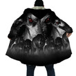 Wolf  3D All Over Printed Unisex Zip Cloak - Amaze Style™