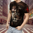 Jesus and Lion 3D All Over Printed Unisex T-Shirt - Amaze Style™