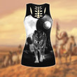 Wolf 3D All Over Printed Legging + Hollow Tank - Amaze Style™