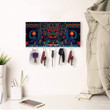 Aztec Calendar Tlaloc Customized 3D All Over Printed Key Holder - 