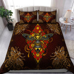 Bee Queen All Over Printed Bedding Set MEI - Amaze Style™-Bedding Set