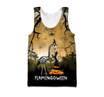 Beautiful All Over Print Flamingoween Hoodie MHMH2508203-MEI - Amaze Style™-Apparel