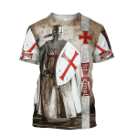 Premium Knight Templar Shield And Sword All Over Printed Shirts For Men And Women MEI - Amaze Style™-Apparel