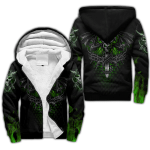 All Over Printed Fantasy Bat Skull And Sword Hoodie For Men And Women MEI - Amaze Style™-Apparel