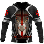 Premium Red Cross Shield Swords Knight Templar All Over Printed Shirts For Men And Women MEI - Amaze Style™-Apparel