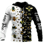 Beautiful Love Bee Hoodie For Men And Women - Amaze Style™-Apparel