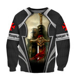 Premium Knight Templar All Over Printed Shirts For Men And Women MEI - Amaze Style™-Apparel