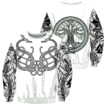 Premium Unisex All Over Printed Dragon Tatoo Shirts MEI - Amaze Style™-Apparel