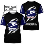 Premium USPS Unisex 3D All Over Printed Shirts MEI - Amaze Style™