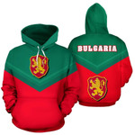 Bulgaria Sport Flag Hoodie - Arrow Style 01 - Amaze Style™-Apparel