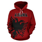 Albania Hoodie Knitted Flag Color NNK 1112 - Amaze Style™