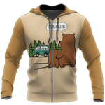 Look A Menu - Camping Bear NNKQ303 - Amaze Style™-Apparel