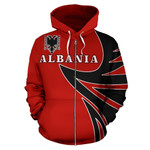 Albania Flag Hoodie - Warrior NNK 1122 - Amaze Style™