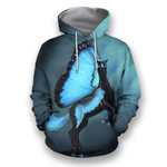 3D All Over Print Butterfly Horse NK - Amaze Style™-Apparel