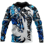 Beautiful Horse 3D All Over Printed shirt for Men and Women Pi060102 - Amaze Style™-Apparel