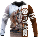 Love Horse 3D All over print for Men and Women shirt HR19 - Amaze Style™-Apparel