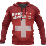 Switzerland - Swiss National Day Hoodie NNK 16 - Amaze Style™