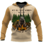 Not All Who Wander Are Lost- Camping Bear NNKQ301A - Amaze Style™-Apparel