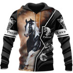 Beautiful Horse 3D All Over Printed shirt for Men and Women HR15 - Amaze Style™-Apparel