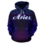 Aries Zodiac All Over Hoodie  NTH140842 - Amaze Style™-Apparel