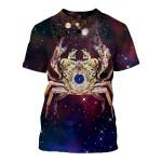 3D ALL OVER PRINTED CANCER ZODIAC T SHIRT NTH160837 - Amaze Style™-Apparel