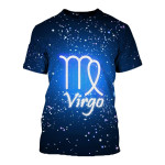 3D ALL OVER PRINTED VIRGO ZODIAC T SHIRT HOODIE NTH150828 - Amaze Style™-Apparel
