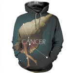 3D ALL OVER PRINTED CANCER ZODIAC HOODIE NTH160830 - Amaze Style™-Apparel