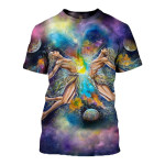 3D ALL OVER PRINTED GEMINI ZODIAC T SHIRT NTH160857 - Amaze Style™-Apparel