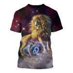 3D ALL OVER PRINTED LEO ZODIAC T SHIRT NTH160867 - Amaze Style™-Apparel