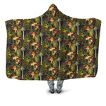 Forest Mushroom Hooded Blanket - Amaze Style™-Apparel