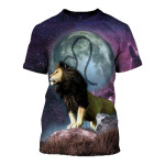 3D ALL OVER PRINTED LEO ZODIAC T SHIRT NTH160862 - Amaze Style™-Apparel